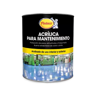 Acrilica para Mantenimiento Rojo Bermellón