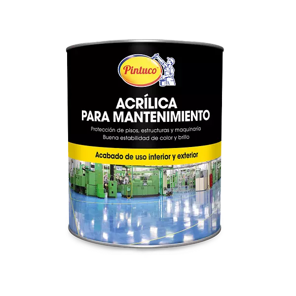 Acrilica para Mantenimiento Rojo Bermellón